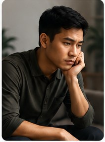 Amir after an unsuccessful job interview